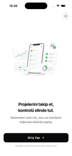 Go Bulut Yazılım İş Takip — ekran 1